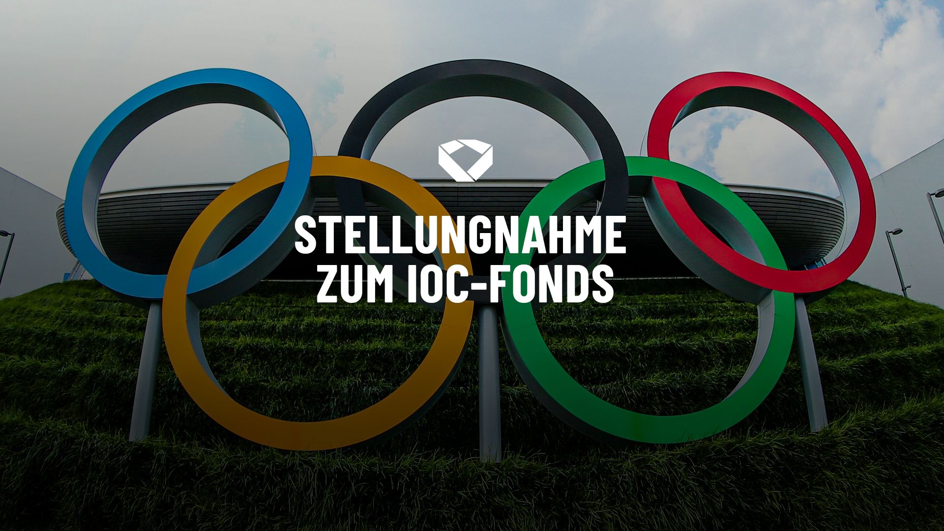 Die Olympischen Ringe und der Schriftzug: Stellungnahme zum IOC-Fonds.