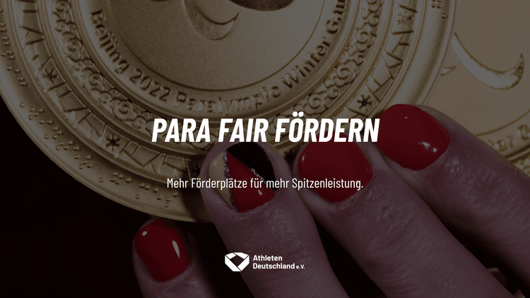 Paralympische Athlet*innen fordern mindestens 200 Förderplätze ab 2027
