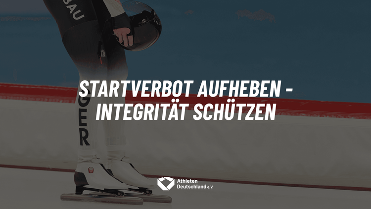 Startverbot für Petzold aufheben, Integrität besser schützen