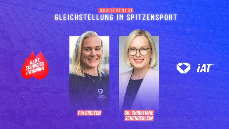 Gleichstellung im Spitzensport: Pia Greiten & Dr. Schenderlein zu Gast bei „Blut, Schweiß und Training“
