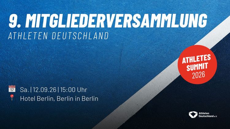 Einladung zur 9. Mitgliederversammlung