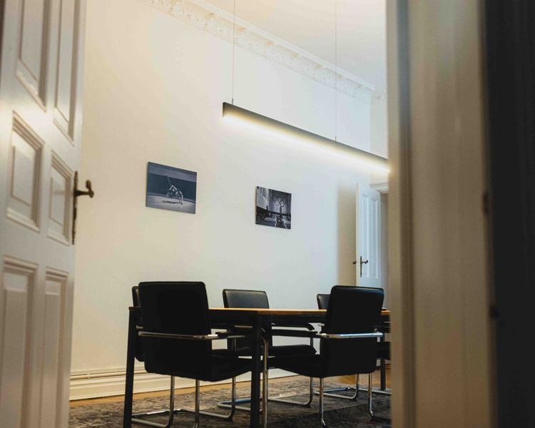 Der Konferenzraum von Athleten Deutschland.